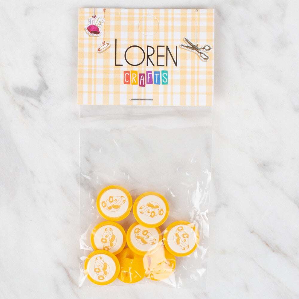 Loren Crafts 8'li Düğme - 399